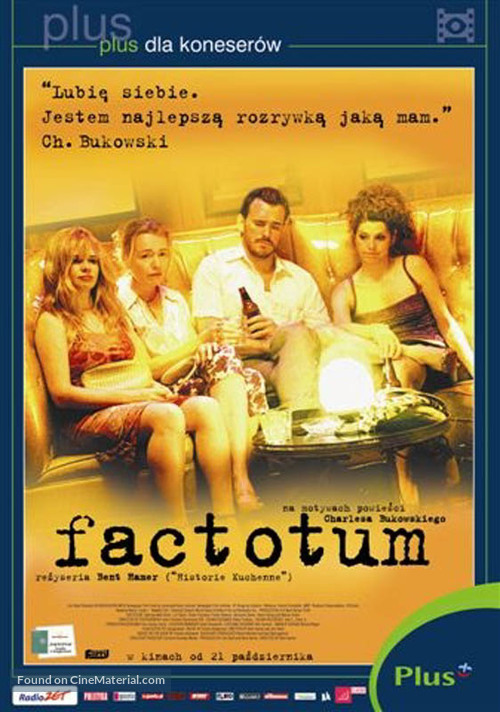 Factotum - Polish DVD movie cover