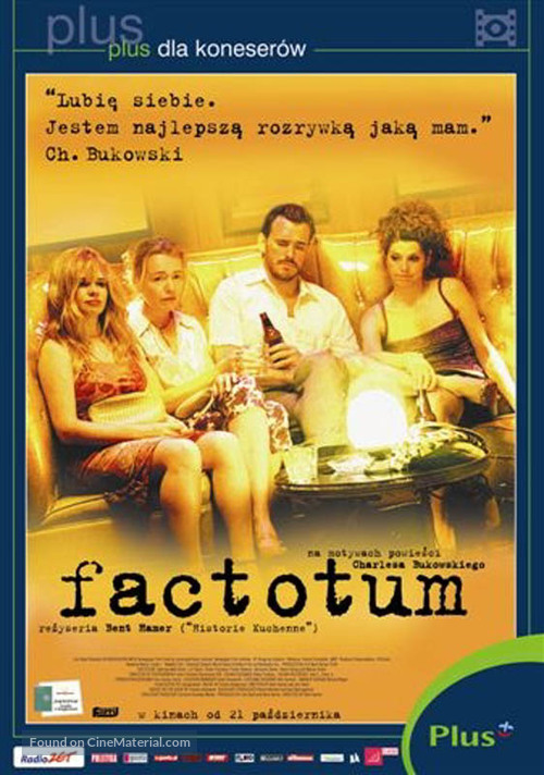 Factotum - Polish DVD movie cover