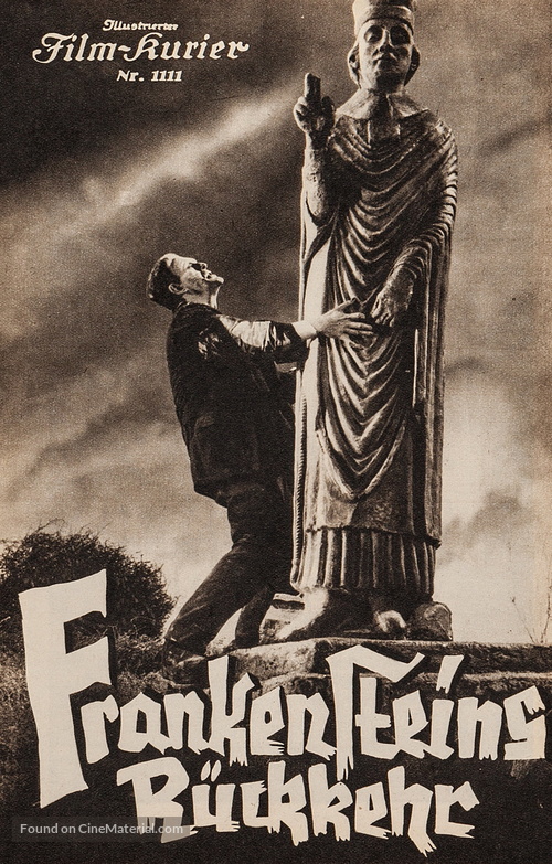 The Ghost of Frankenstein - Austrian poster