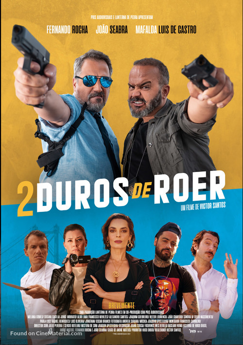 2 Duros de Roer - Portuguese Movie Poster