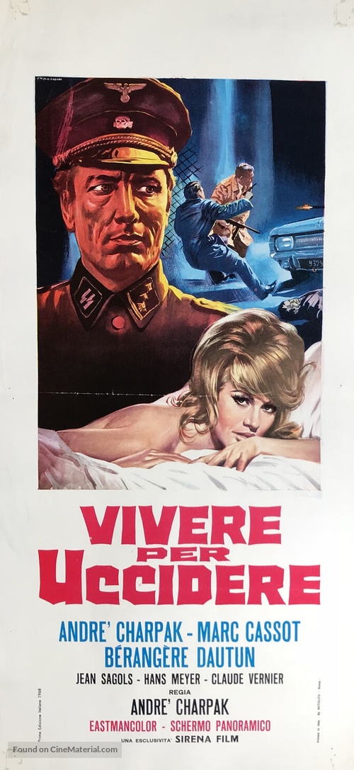 Le crime de David Levinstein - Italian Movie Poster