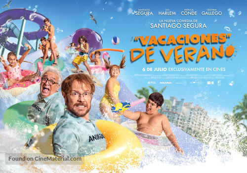 Vacaciones de verano - Spanish Movie Poster