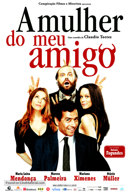 A Mulher do meu Amigo - Brazilian Movie Poster
