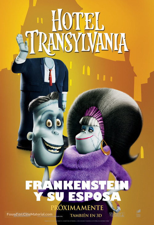 Hotel Transylvania - Mexican Movie Poster