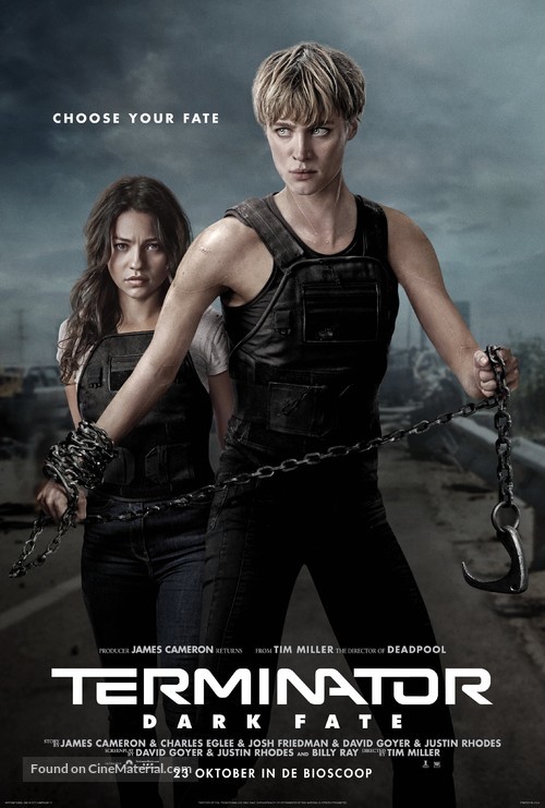 Terminator: Dark Fate - Dutch Movie Poster