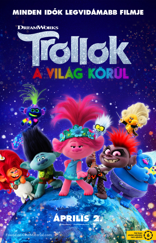 Trolls World Tour - Hungarian Movie Poster