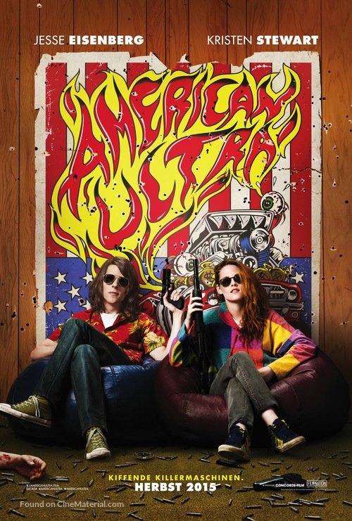 American Ultra - German Movie Poster