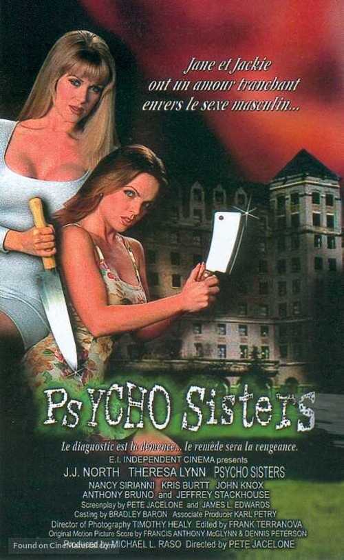 Psycho Sisters - French VHS movie cover