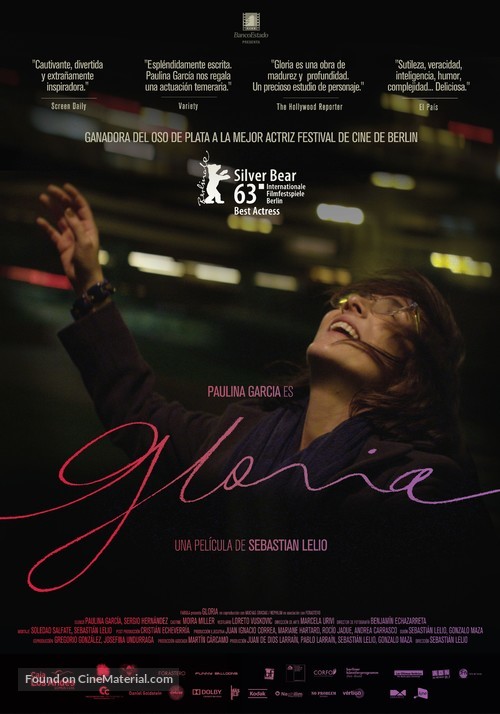 Gloria - Chilean Movie Poster
