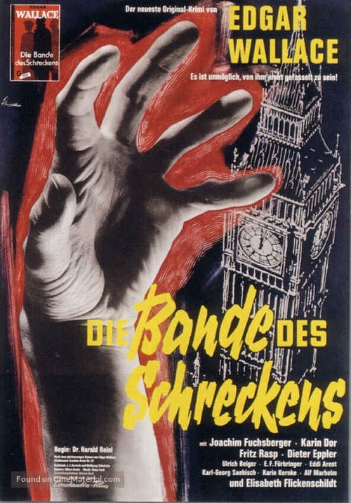 Die Bande des Schreckens - German Movie Poster
