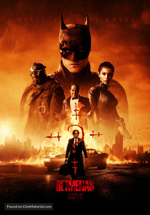 The Batman - Lithuanian Movie Poster