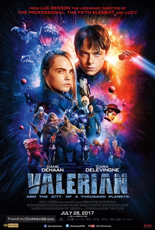 Valerian and the City of a Thousand Planets - Indian Movie Poster