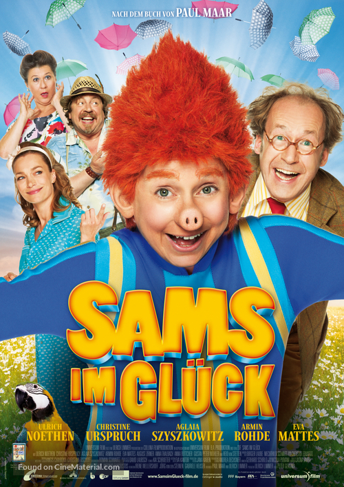 Sams im Gl&uuml;ck - German Movie Poster