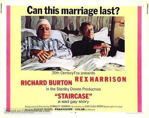 Staircase - British Movie Poster
