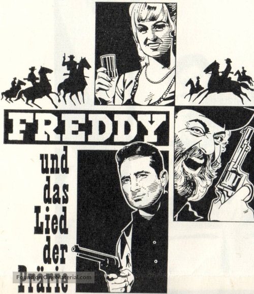 Freddy und das Lied der Pr&auml;rie - German poster