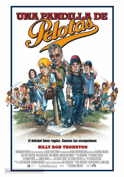 Bad News Bears - Spanish Movie Poster