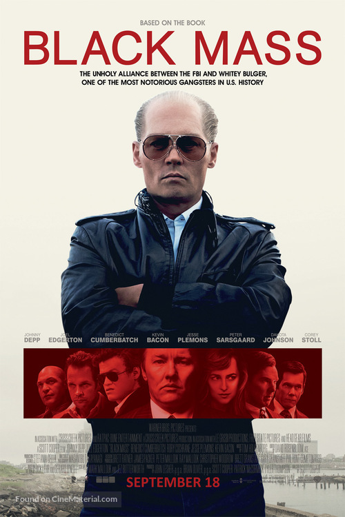 Black Mass - Canadian Movie Poster