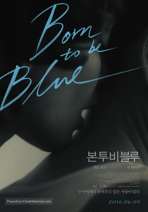 Born to Be Blue - South Korean Movie Poster
