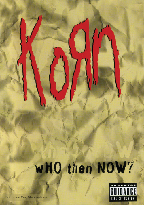 Korn: Who Then Now? - Movie Cover