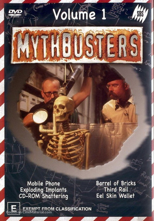 &quot;MythBusters&quot; - Australian Movie Cover