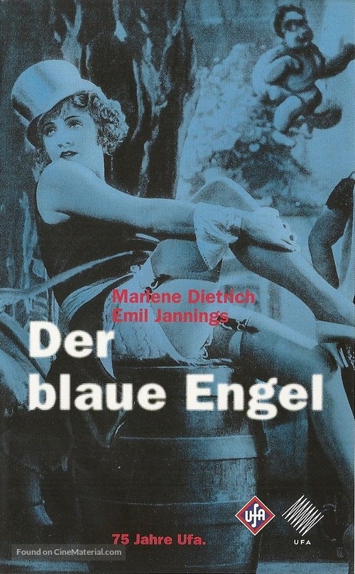 Der blaue Engel - German VHS movie cover
