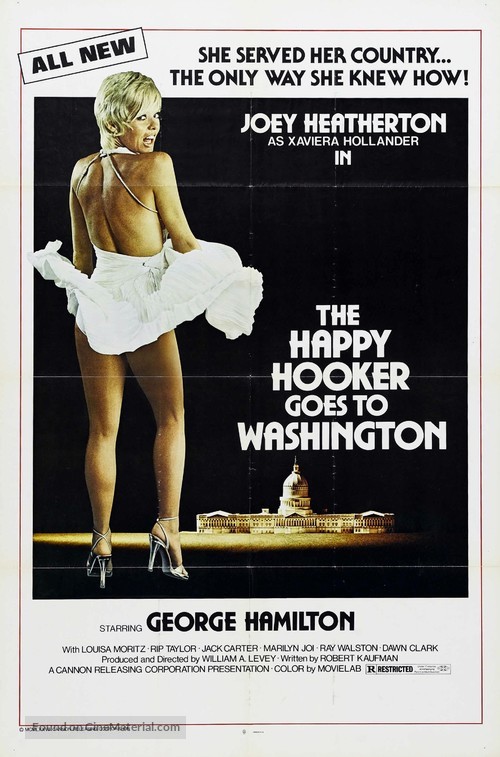 The Happy Hooker Goes to Washington - Movie Poster