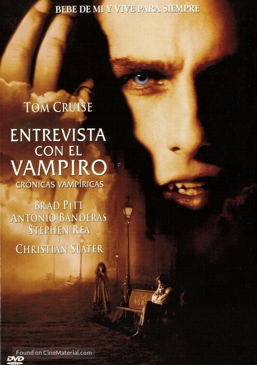 Interview With The Vampire - Spanish DVD movie cover