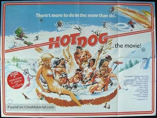 Hot Dog... The Movie - British Movie Poster