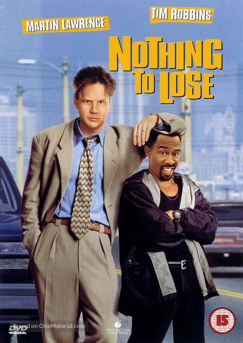 Nothing To Lose - British DVD movie cover