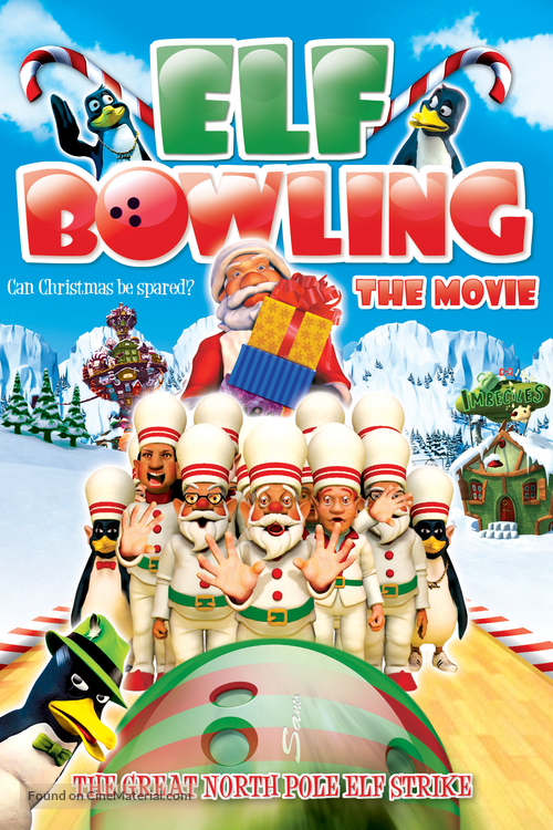 Elf Bowling the Movie: The Great North Pole Elf Strike - DVD movie cover