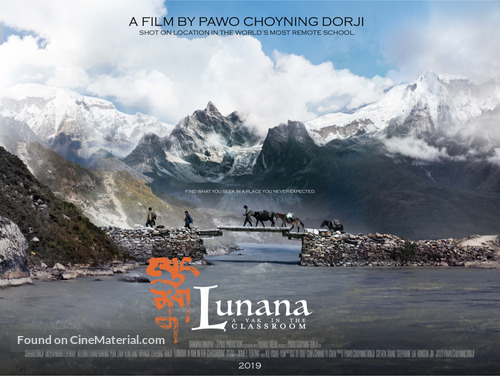Lunana: A Yak in the Classroom - Indian Movie Poster