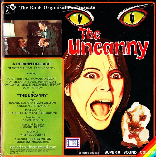 The Uncanny - British Movie Cover