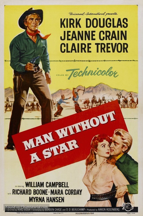 Man Without a Star - Movie Poster