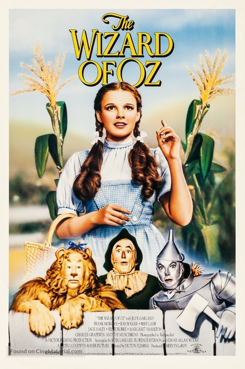 The Wizard of Oz - Video release movie poster