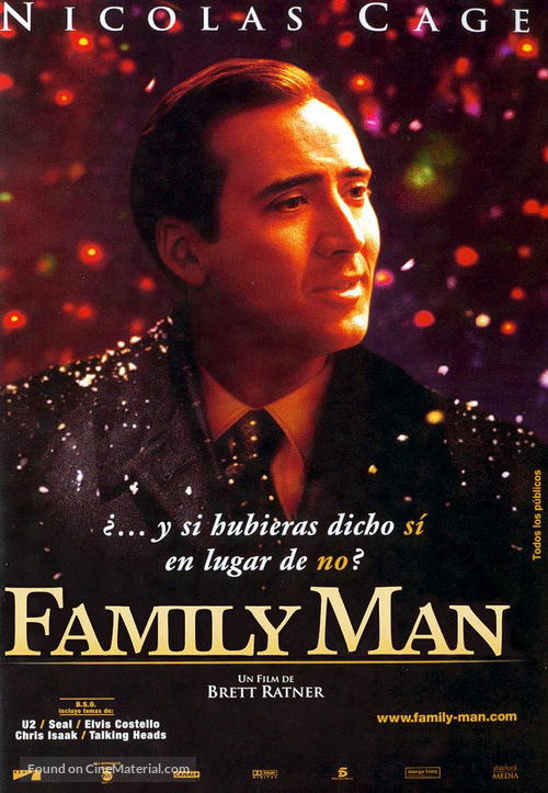 The Family Man - Spanish Movie Poster