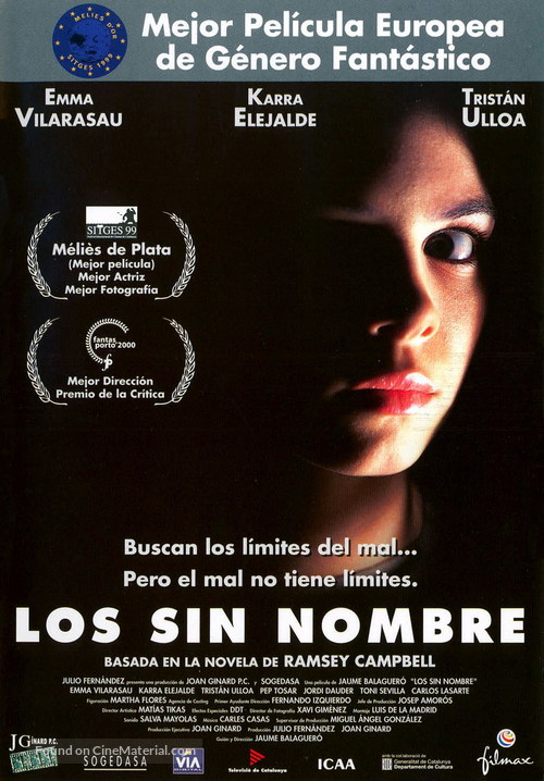 Los sin nombre - Spanish Movie Poster