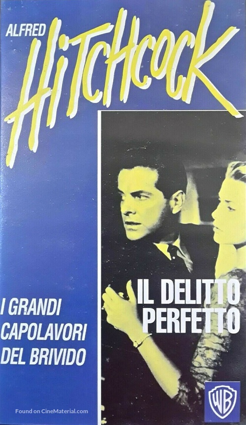 Dial M for Murder - Italian VHS movie cover