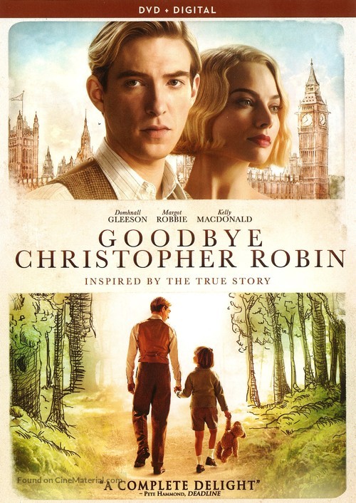 Goodbye Christopher Robin - DVD movie cover