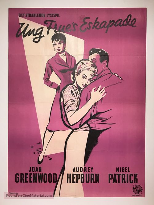 Young Wives&#039; Tale - Danish Movie Poster