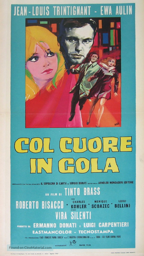 Col cuore in gola - Italian Movie Poster