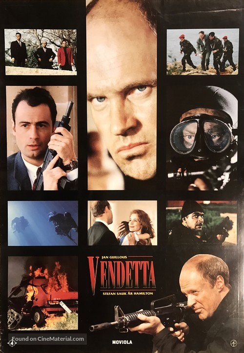 Vendetta - Swedish Movie Poster