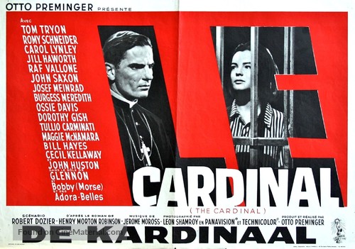 The Cardinal - Belgian Movie Poster