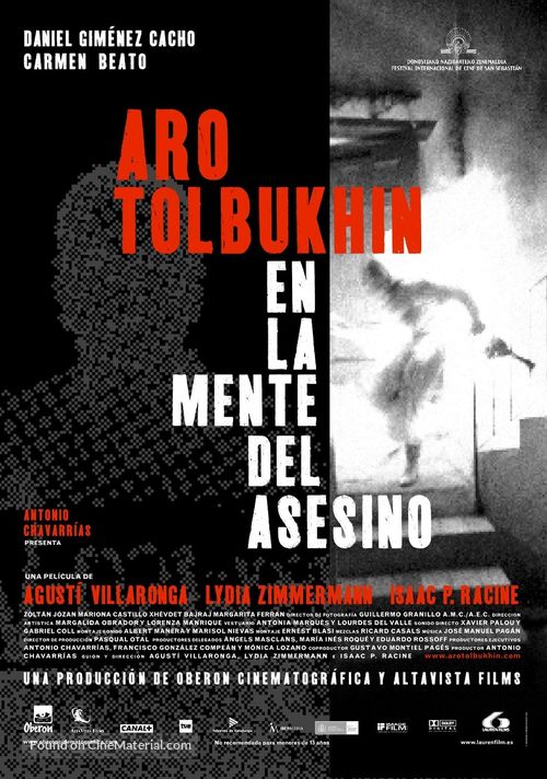 Aro Tolbukhin. En la mente del asesino - Spanish Movie Poster