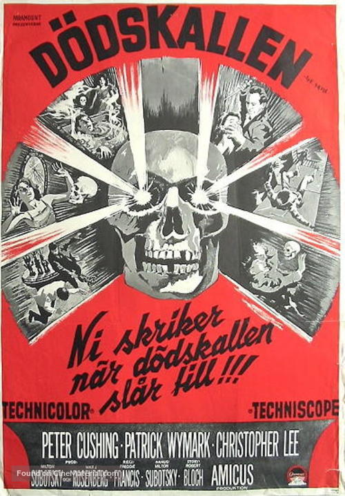The Skull - Swedish Movie Poster
