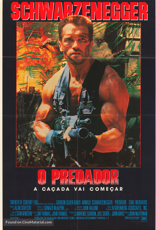 Predator - Brazilian Movie Poster