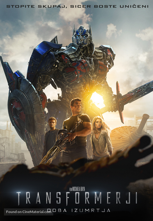 Transformers: Age of Extinction - Slovenian Movie Poster