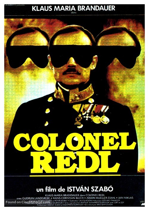 Oberst Redl - French Movie Poster