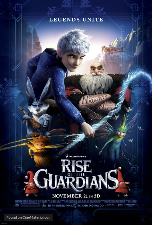 Rise of the Guardians - Theatrical movie poster