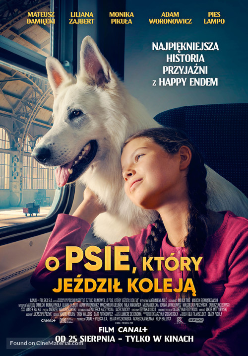 O psie, kt&oacute;ry jezdzil koleja - Polish Movie Poster