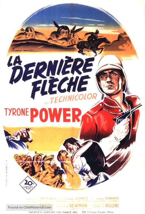 Pony Soldier - French Movie Poster